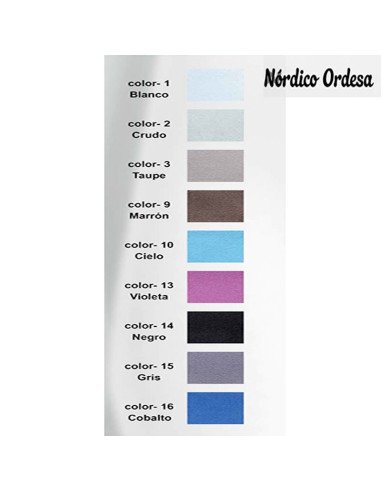 Edredón Nórdico Ordesa Bicolor Reversible 400gr