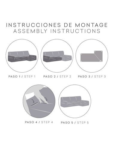Funda Chaise Longue super elástica Salsa