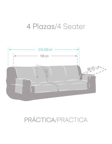 Funda sofa practica Francesca Algodon