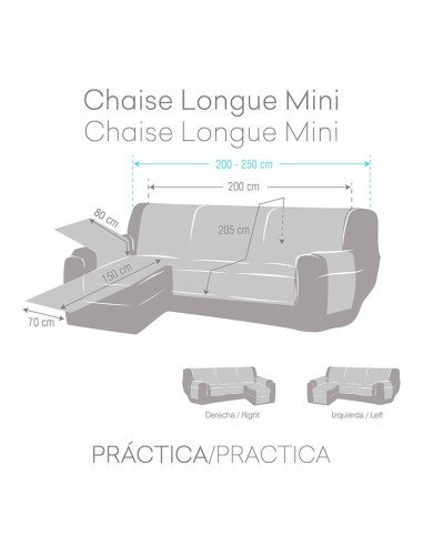 Funda Chaise Longue práctica Antideslizante Montblanc