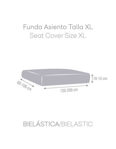 Funda asiento de sofá Roc