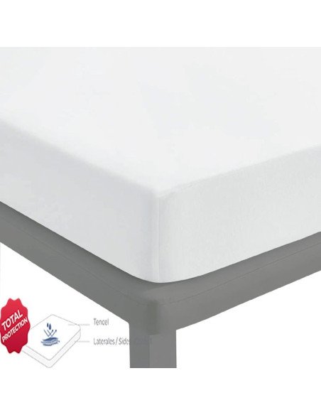 Protector colchón cuna natural Tencel protección total