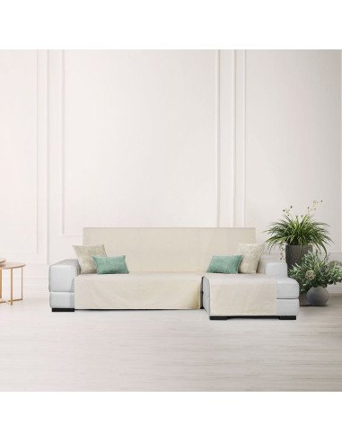 Funda Chaise Longue práctica algodon Impermeable Antimanchas Sky