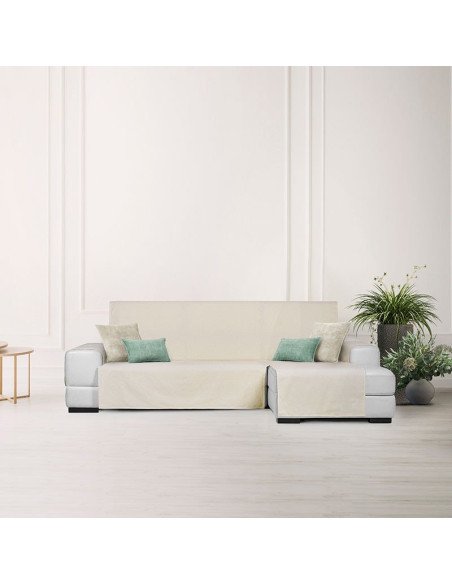 Funda Chaise Longue práctica algodon Impermeable Antimanchas Sky