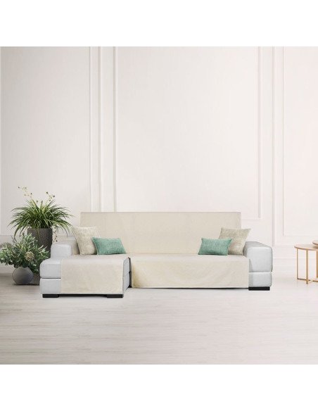 Funda Chaise Longue práctica algodon Impermeable Antimanchas Sky