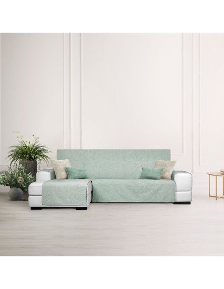 Funda Chaise Longue práctica algodon Impermeable Antimanchas Sky