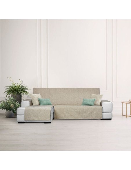 Funda Chaise Longue práctica algodon Impermeable Antimanchas Sky