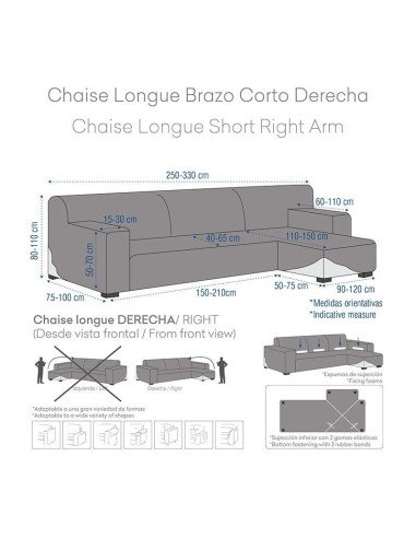 Funda Chaise Longue Odin