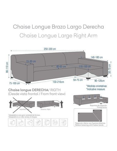 Funda Chaise Longue Odin