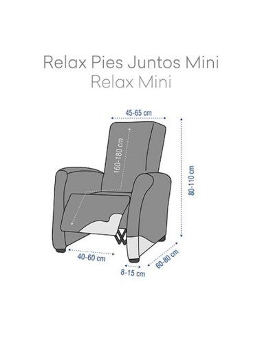 Sillón Relax pies juntos Odin