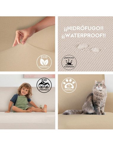Funda Sofá Basic Impermeable Antimanchas City