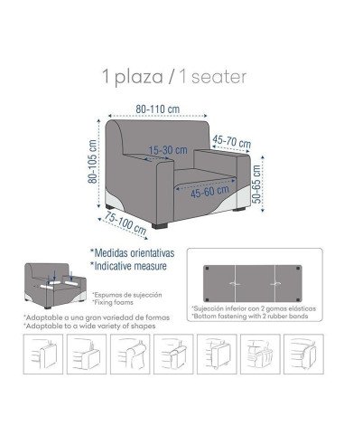 Funda Sofá Basic Impermeable Antimanchas City