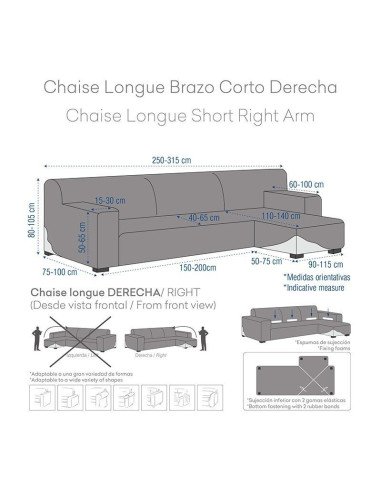 Funda Chaise Longue Impermeable Antimanchas City