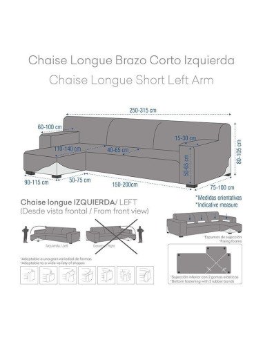 Funda Chaise Longue Impermeable Antimanchas City