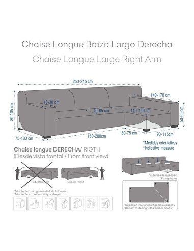 Funda Chaise Longue Impermeable Antimanchas City