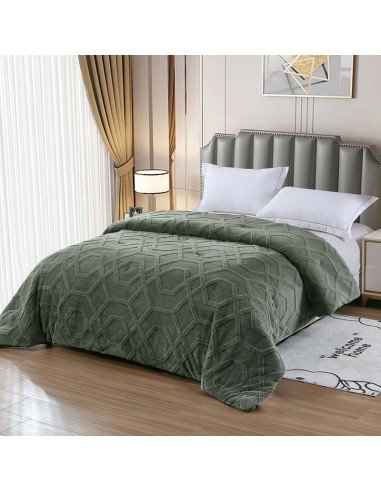 Plaid Manta Jacquard Sherpa borreguito Etna