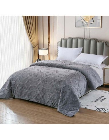 Plaid Manta Jacquard Sherpa borreguito Etna