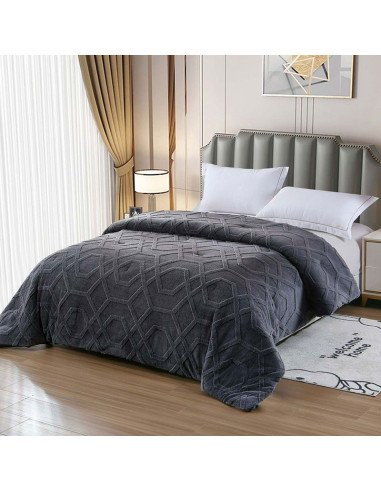 Plaid Manta Jacquard Sherpa borreguito Etna