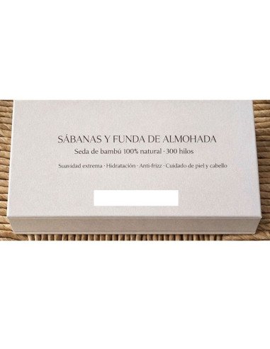 Funda de almohada Bambú Natural ecológico