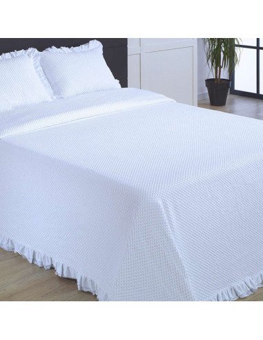 Colcha Crochet con volante Perfect