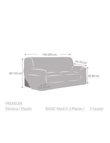 Funda Sofá Basic bielastico Roc