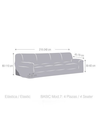 Funda Sofá Basic bielastico Dorian